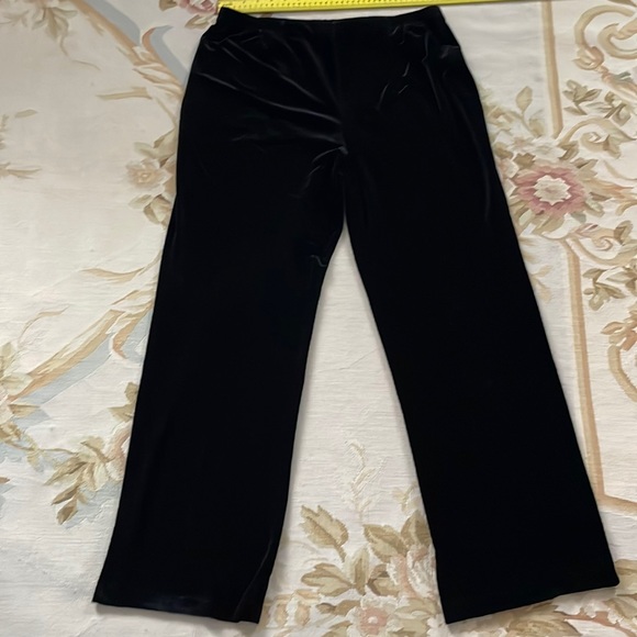 White Stag Pants - Large 12/14, black velvet pants